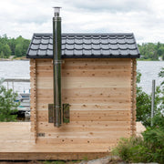Dundalk CT Georgian 6 Person Outdoor Sauna - The Sauna Solution LLC