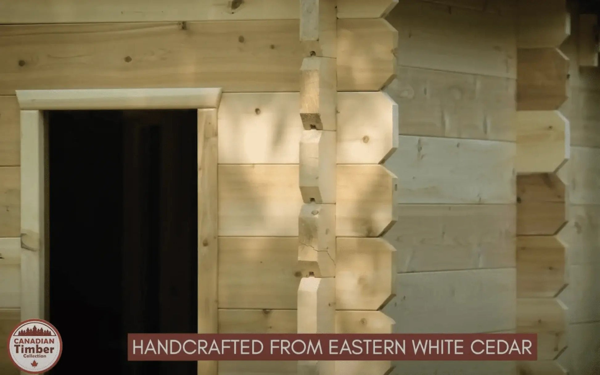 Dundalk CT Georgian 6 Person Outdoor Sauna with Changeroom - The Sauna Solution