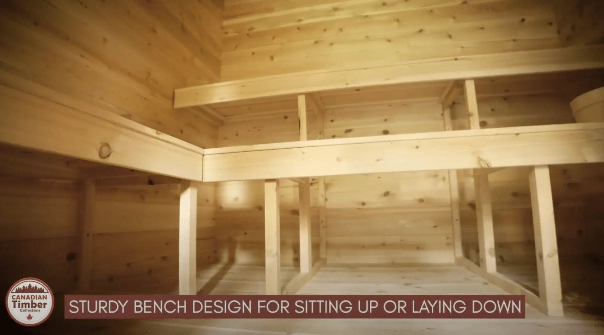 Dundalk CT Georgian 6 Person Outdoor Sauna with Changeroom - The Sauna Solution