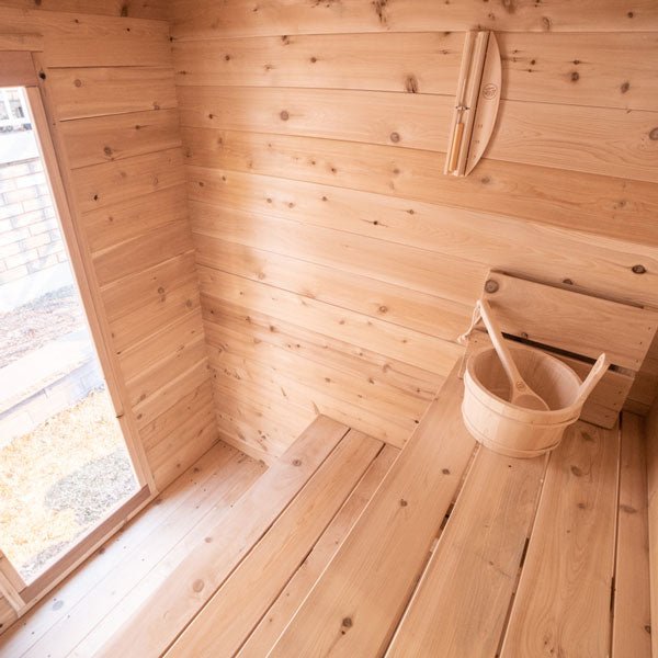 Dundalk CT Granby 3 Person Outdoor Sauna - Sauna Heater Supply