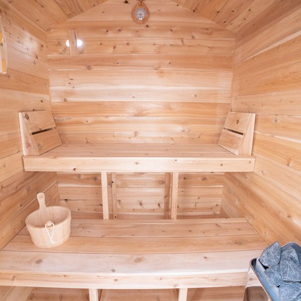 Dundalk CT Granby 3 Person Outdoor Sauna - Sauna Heater Supply