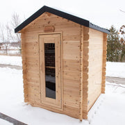 Dundalk CT Granby 3 Person Outdoor Sauna - The Sauna Solution LLC