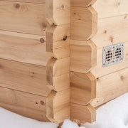Dundalk CT Granby 3 Person Outdoor Sauna - The Sauna Solution LLC