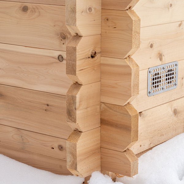 Dundalk CT Granby 3 Person Outdoor Sauna - The Sauna Solution LLC