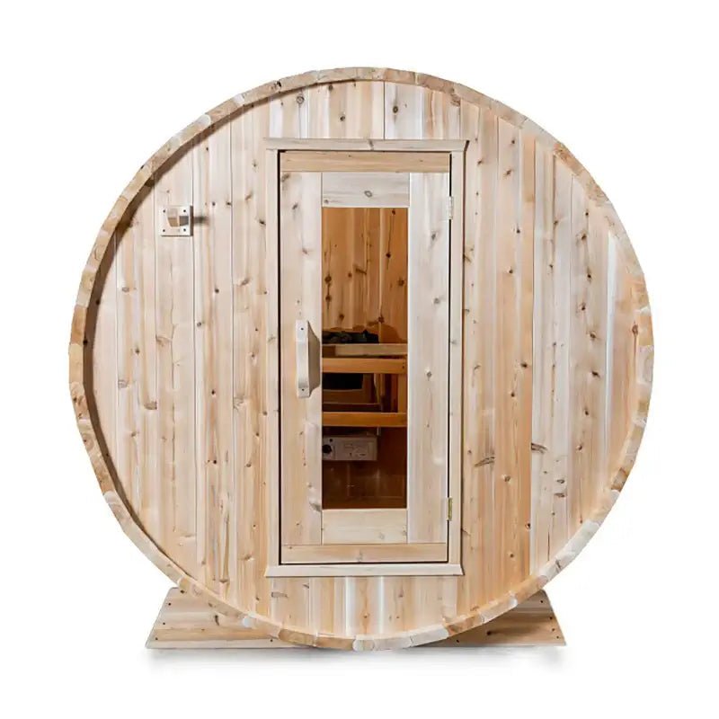 Dundalk CT Harmony 4 Person Barrel Sauna - The Sauna Solution LLC