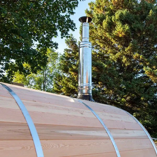 Dundalk CT Harmony 4 Person Barrel Sauna - The Sauna Solution LLC