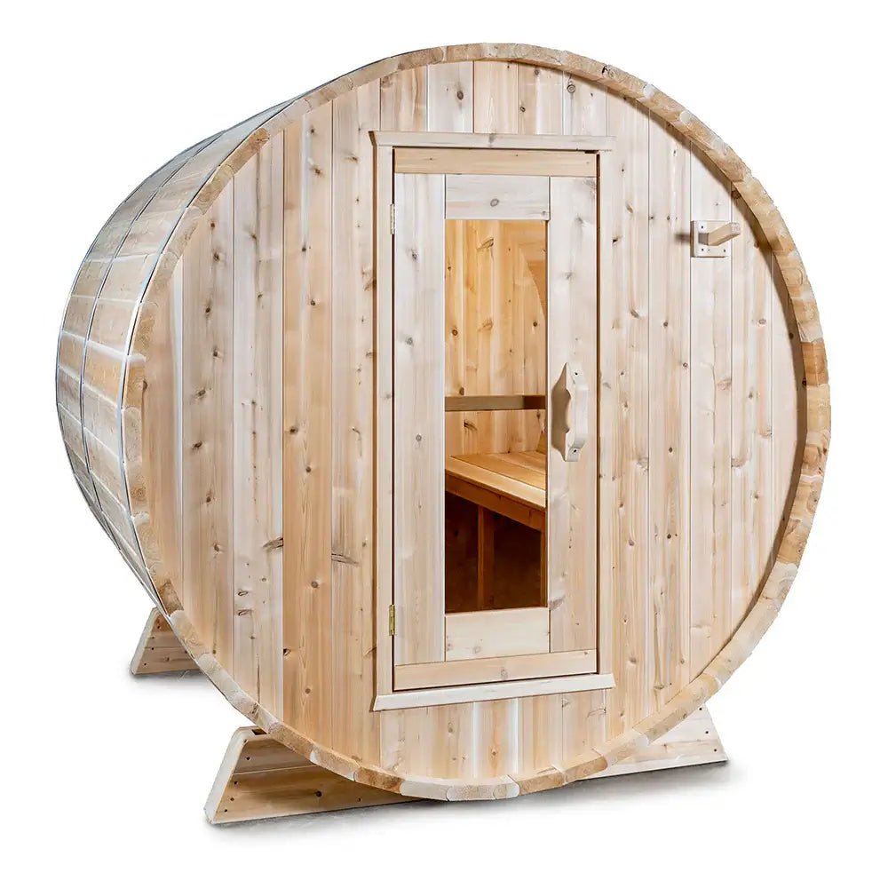 Dundalk CT Harmony 4 Person Barrel Sauna - Sauna Heater Supply