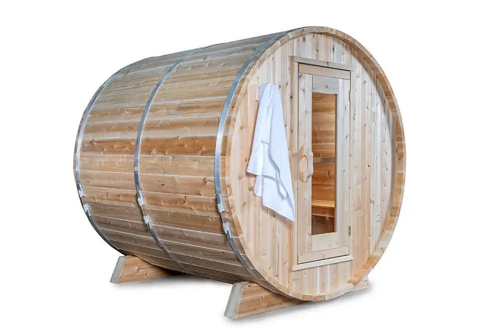 Dundalk CT Harmony 4 Person Barrel Sauna - Sauna Heater Supply