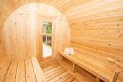 Dundalk CT Harmony 4 Person Barrel Sauna - The Sauna Solution LLC