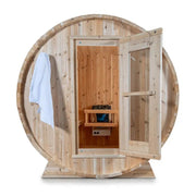 Dundalk CT Harmony 4 Person Barrel Sauna - The Sauna Solution LLC