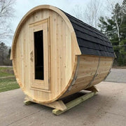 Dundalk CT Harmony 4 Person Barrel Sauna - The Sauna Solution LLC