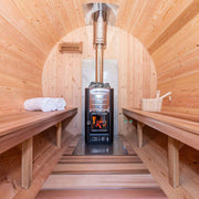 Dundalk CT Harmony 4 Person Barrel Sauna - The Sauna Solution LLC