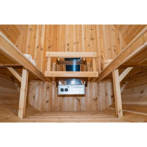 Dundalk CT Harmony 4 Person Barrel Sauna - Sauna Heater Supply