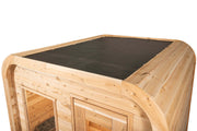 Dundalk CT Luna 4 Person Barrel Sauna - The Sauna Solution LLC