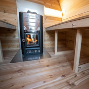 Dundalk CT Mini POD 4 Person Outdoor Sauna - The Sauna Solution LLC