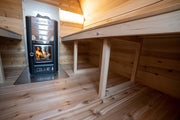 Dundalk CT Mini POD 4 Person Outdoor Sauna - The Sauna Solution LLC