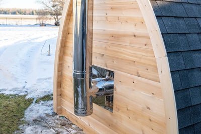 Dundalk CT Mini POD 4 Person Outdoor Sauna - Sauna Heater Supply