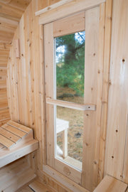 Dundalk CT Serenity 6 Person Barrel Sauna - The Sauna Solution LLC