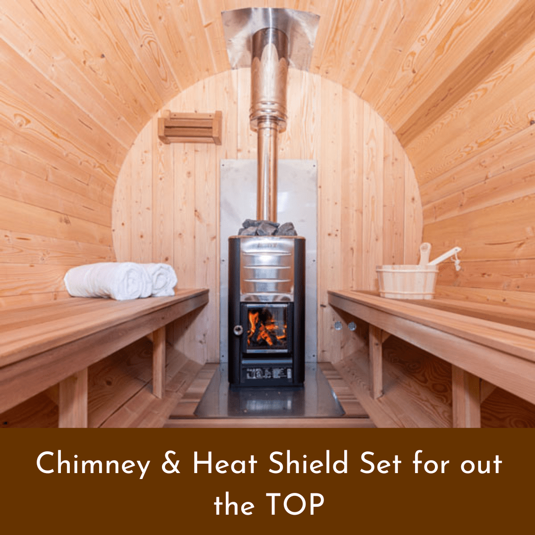 Dundalk CT Serenity 6 Person Barrel Sauna - Sauna Heater Supply