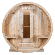 Dundalk CT Serenity 6 Person Barrel Sauna - The Sauna Solution LLC