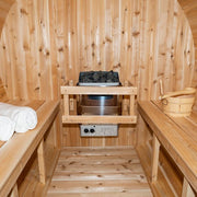 Dundalk CT Serenity 6 Person Barrel Sauna - The Sauna Solution LLC