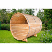 Dundalk CT Tranquility 6 Person Barrel Sauna - The Sauna Solution LLC