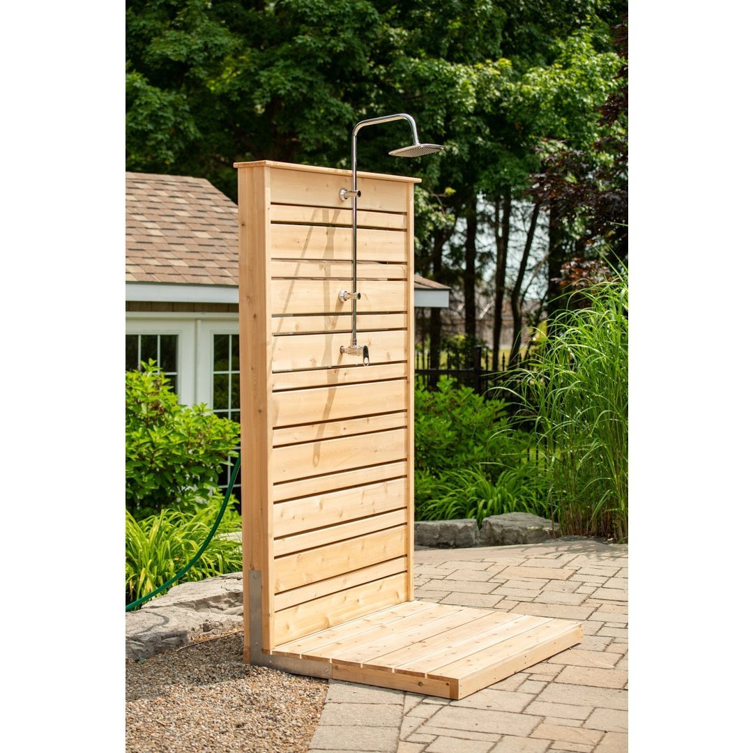 Dundalk LeisureCraft Savannah Outdoor Shower - The Sauna Solution