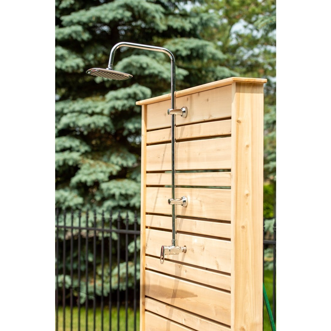 Dundalk LeisureCraft Savannah Outdoor Shower - The Sauna Solution