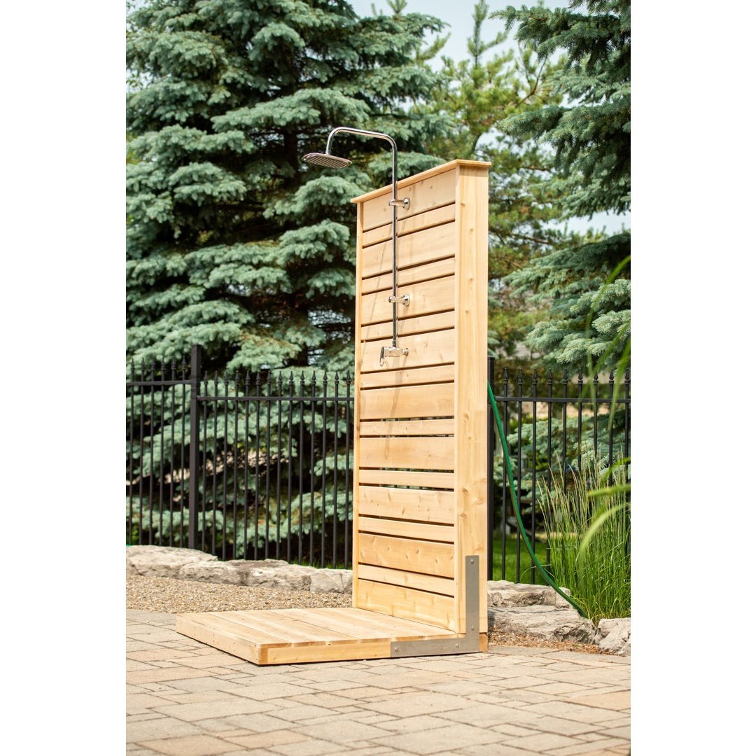 Dundalk LeisureCraft Savannah Outdoor Shower - The Sauna Solution
