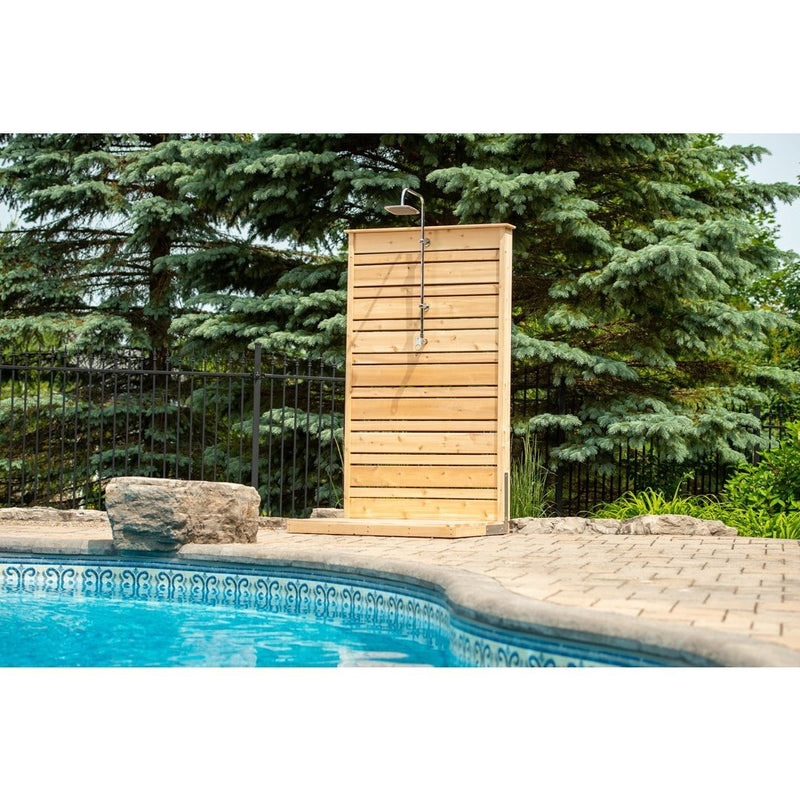 Dundalk LeisureCraft Savannah Outdoor Shower - The Sauna Solution LLC