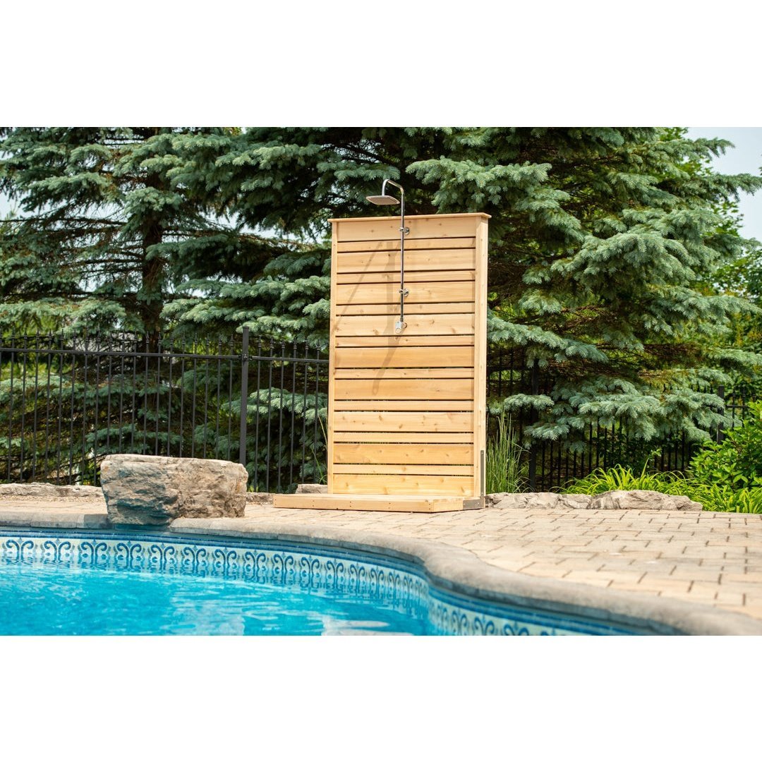 Dundalk LeisureCraft Savannah Outdoor Shower - The Sauna Solution