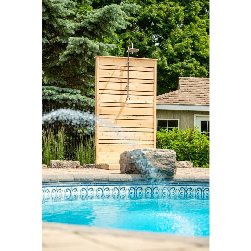 Dundalk LeisureCraft Savannah Outdoor Shower - The Sauna Solution LLC