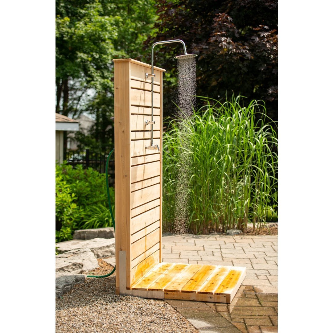 Dundalk LeisureCraft Savannah Outdoor Shower - The Sauna Solution
