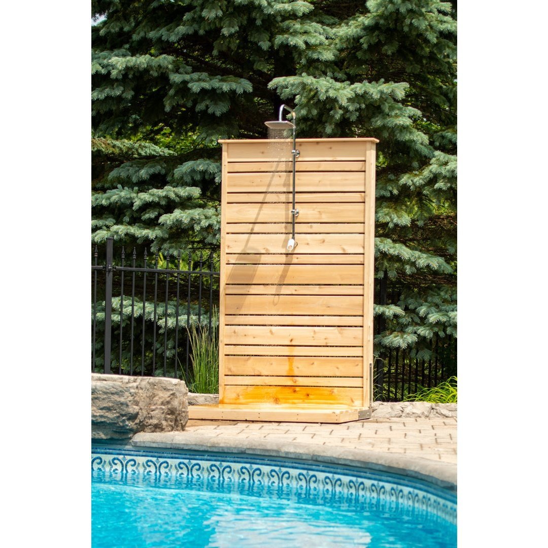 Dundalk LeisureCraft Savannah Outdoor Shower - The Sauna Solution