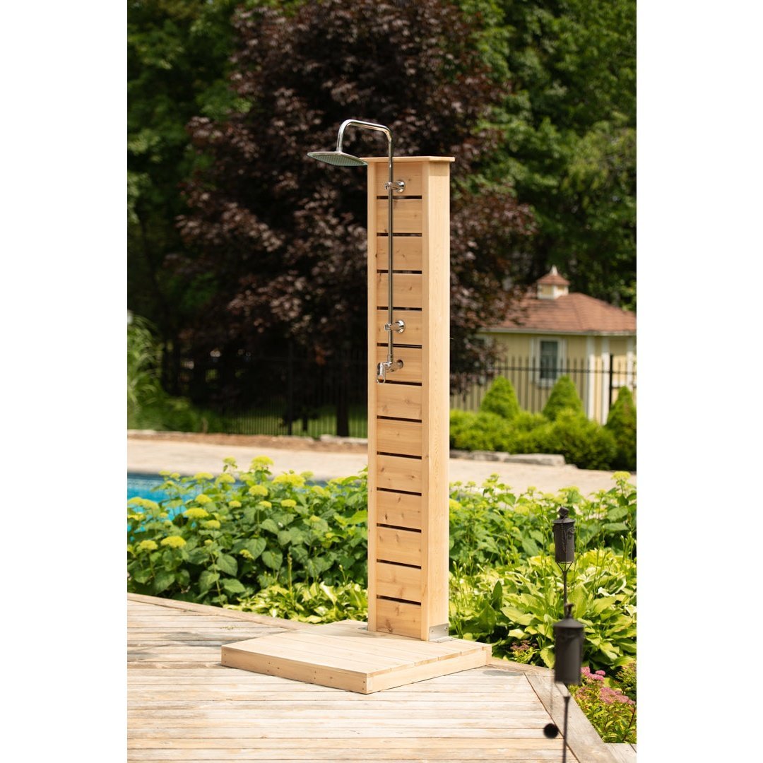 Dundalk LeisureCraft Sierra Outdoor Shower - The Sauna Solution