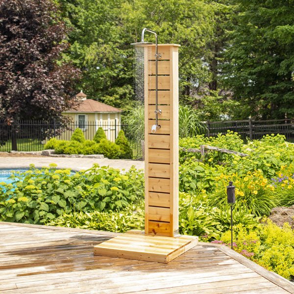 Dundalk LeisureCraft Sierra Outdoor Shower - The Sauna Solution