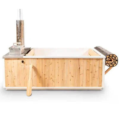 Dundalk LeisureCraft The Starlight Wood Burning Hot Tub - The Sauna Solution LLC