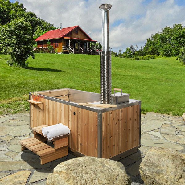 Dundalk LeisureCraft The Starlight Wood Burning Hot Tub - Sauna Heater Supply