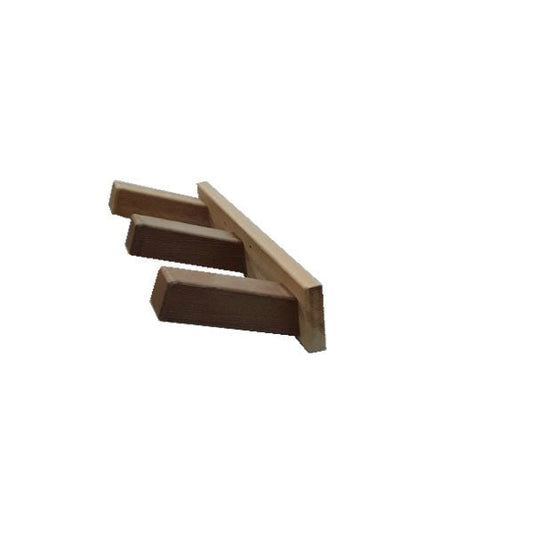 Dundalk LeisureCraft Towel Hooks (3 Peg) - Sauna Heater Supply