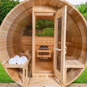 Dundalk LeisureCraft Tranquility MP Barrel Sauna - The Sauna Solution LLC
