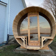 Dundalk LeisureCraft Tranquility MP Barrel Sauna - The Sauna Solution LLC