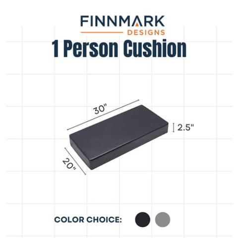 Finnmark 1 - Person Sauna Cushion - The Sauna Solution LLC