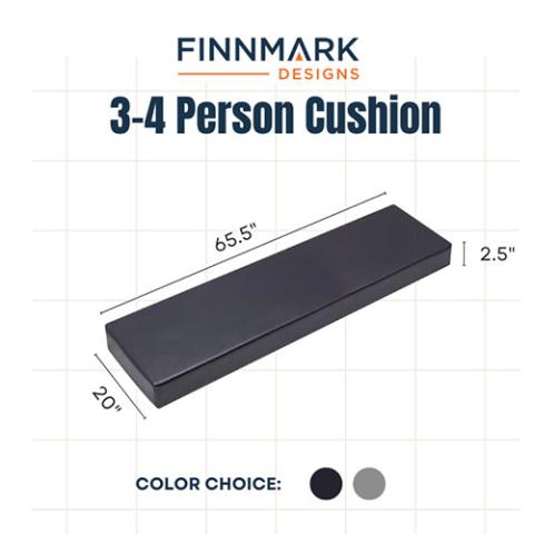 Finnmark 3 - Person Sauna Cushion - The Sauna Solution