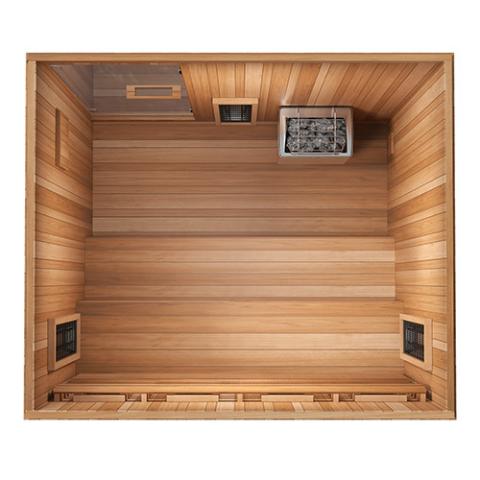 Finnmark FD - 5 Trinity XL Infra - Steam Sauna - The Sauna Solution