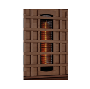 Golden Designs 3 - Person Full Spectrum PureTech™ Near Zero EMF FAR Infrared Sauna with Himalayan Salt Bar & Canadian Hemlock - The Sauna Solution LLC