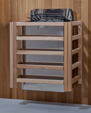 Golden Designs "Arlberg" 3 Person Traditional Outdoor Sauna - Canadian Hemlock - The Sauna Solution LLC