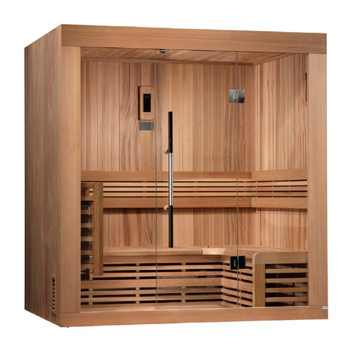 Golden Designs "Copenhagen Edition" 3 - Person Traditional Steam Sauna - The Sauna Solution LLC