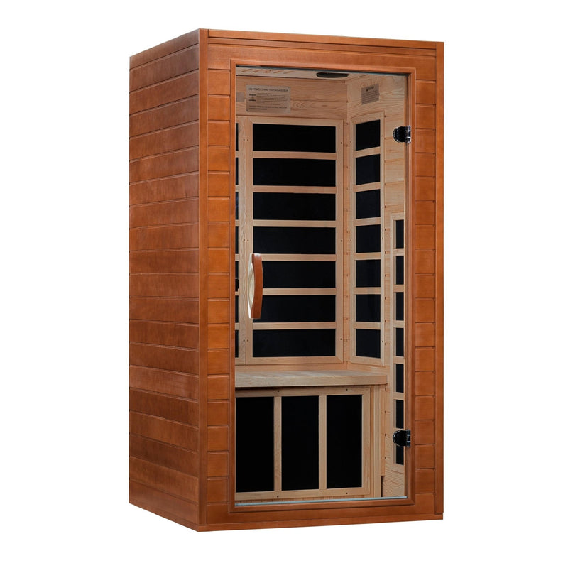 Golden Designs Dynamic "Avila Elite" 1 - 2 Person Ultra Low EMF FAR Infrared Sauna - The Sauna Solution LLC