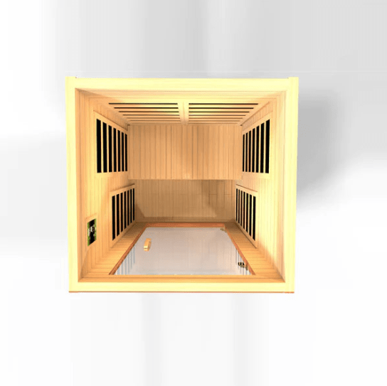 Golden Designs Dynamic "Avila Elite" 1 - 2 Person Ultra Low EMF FAR Infrared Sauna - The Sauna Solution LLC
