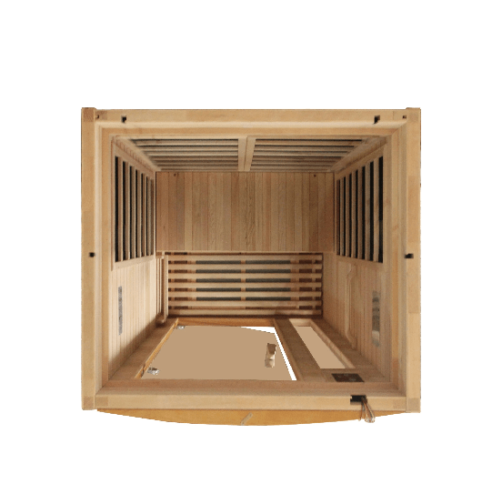 Golden Designs Dynamic "Barcelona" 1 - 2 Person Low EMF FAR Infrared Sauna - The Sauna Solution LLC